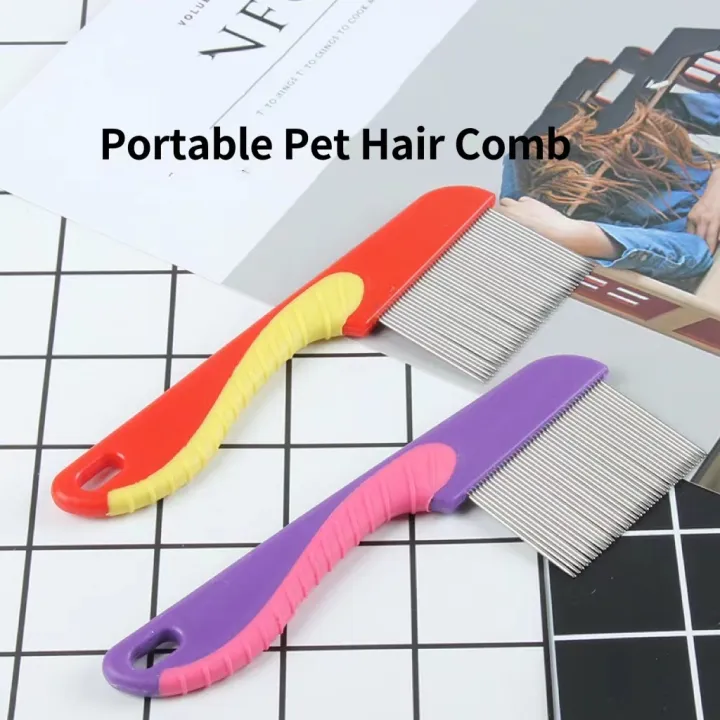 Portable Pet Hair Comb Protect Flea Comb for Cat Dog Puppy Pet