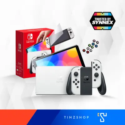 [12.12 เครื่อง Oled ] [Best Seller] Nintendo Switch OLED Synnex เครื่องเกม นินเทนโดสวิทซ์ รุ่นใหม่ : เครื่อง Oled ABC : By Tinzshop