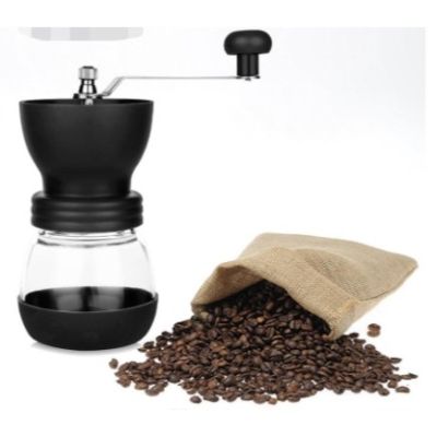 CFA เครื่องบดกาแฟ   Cafe แก้วเสริมเซรามิค Core แบบพกพาทนทาน Cafe Coffee Bean Mill Maker --สินค้าพร้อ เครื่องบดเมล็ดกาแฟ