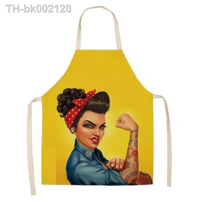✖◐▽ CLOOCL Parent-child Kitchen Apron Super Mama Dot Print Polyester Aprons for Child Adult Home Cleaning Tools Lacing Baking Aprons
