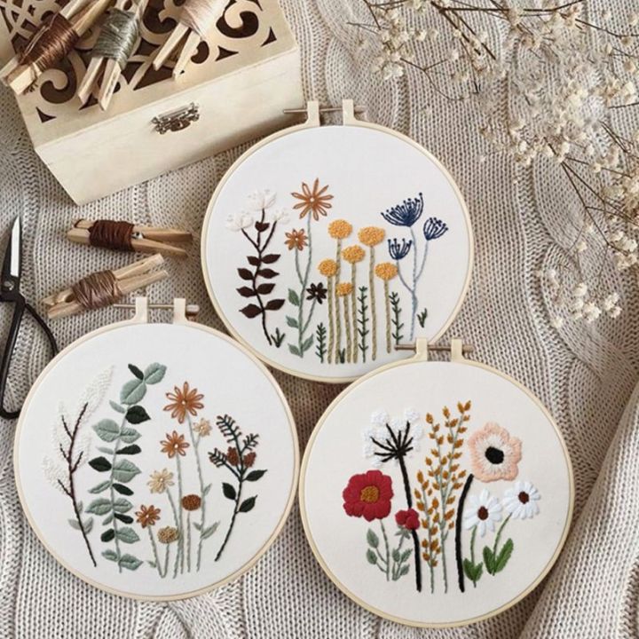diy-embroidery-ribbon-set-beginners-with-embroidery-shed-sewing-kit-cross-stitch-decoration-christmas-gift