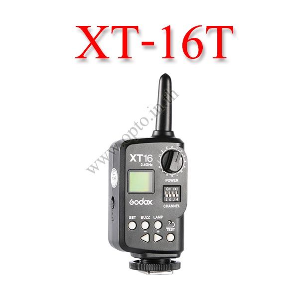 XT-16T Wireless 2.4Ghz Transmitter For Flash Godox-ประกันศูนย์ Godox(opto)