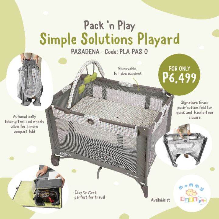 Graco Pack 'n Play Playard Pasadena Lazada PH