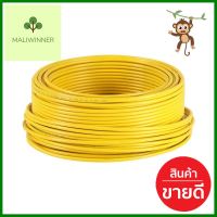 สายไฟ THW IEC01 S SUPER 1x4 ตร.มม. 50 ม. สีเหลืองTHW ELECTRIC WIRE IEC01 S SUPER 1X4SQ.MM 50M YELLOW **จัดส่งด่วนทั่วประเทศ**