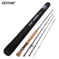 Goture PODER 2.7M Fly เบ็ดตกปลา30 + 36T เบ็ดตกปลาพกพาคาร์บอนไฟเบอร์บินพร้อมเคสแข็ง