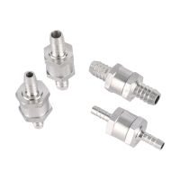 ；【‘； Barb One Way 6/8/10/ 12Mm 4 Size Valves Aluminium Alloy Fuel Non Return Check Valve One Way Fit Carburettor