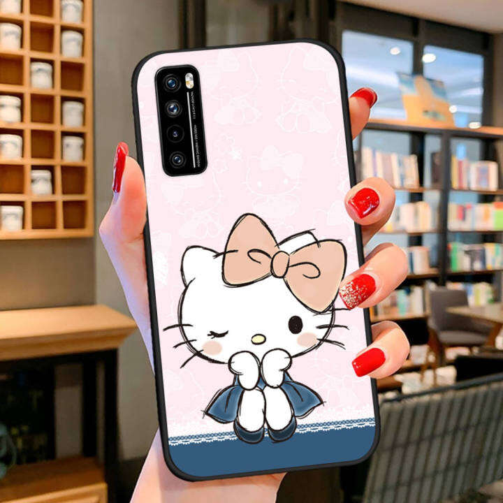 46ffa-cute-hello-kitty-cartoon-อ่อนนุ่ม-high-quality-ซิลิโคน-tpu-phone-เคสโทรศัพท์-ปก-หรับ-huawei-p10-p20-p30-pro-lite-y5p-y6-y6p-y7a-y8p-y9a-y8s-y9s-y7-y9-prime