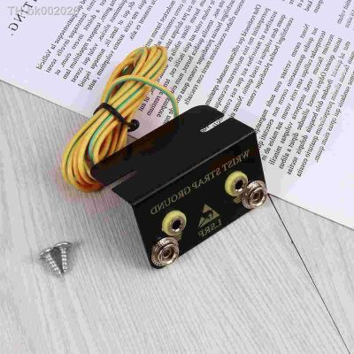 ↂ 1pc ESD Ring Anti Static Durable Electrical Socket Terminal Connectors Table Mats Cable Ground Socket for Wrist Strap