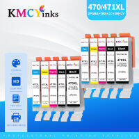 KMCYinks CLI471 PGI470ตลับหมึก Tinta Yang Serasi untuk Canon PGI 470 CLI 471 XL PIXMA MG6840 MG9040 TS5040 TS6040 Pencetak