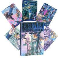Dream Interpretation Oracle Cards 39 การ์ดสีเต็มรูปแบบคำแนะนำในรูปแบบ Pdf เกมไพ่ทาโรต์ปกอ่อน