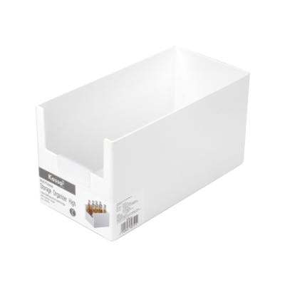 "Buy now"กล่องจัดเก็บอเนกประสงค์ทรงสูง (L) Aurora KASSA HOME รุ่น TG50794 ขนาด 14 x 28 x 15 ซม. สีขาว*แท้100%*