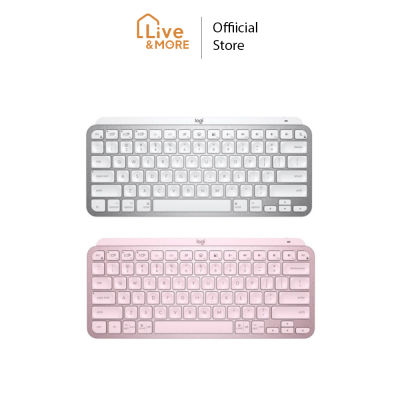 Logitech โลจิเทค MX Keys Mini Wireless Keyboard คีย์บอร์ดไร้สาย คีย์บอร์ดบูลทูธ (แป้นสกรีนอังกฤษ)