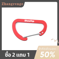 zhangrenge?Cheap? ตะขอเกี่ยวกระเป๋าเป้สะพายหลังอลูมิเนียมอัลลอยตะขอเกี่ยวอุปกรณ์คาราบิเนอร์อเนกประสงค์กลางแจ้ง