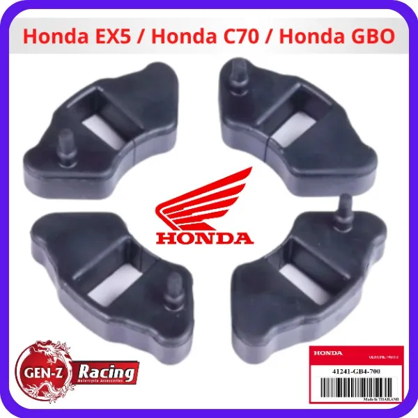 Original Hub Rubber Honda Ex5 C70 Gbo Damper Wheel Hub Rubber Spocket Set Original 41241 9052