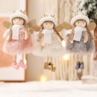 2021 Christmas Plush Angel Pendant Christmas Tree Ornaments 2022 New Year Christmas Gift Navidad Christmas Ornaments Christmas Ornaments