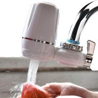 △✼ Tap Water Purifier Kitchen Faucet Washable Ceramic Percolator Mini Water Filter Filtro Rust Bacteria Removal Replacement Filter