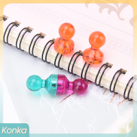 ✨ Konka 14ชิ้นนีโอดิเมียมที่แข็งแกร่งป้าย skittle ผู้ชายขาแม่เหล็กตู้เย็นไวท์บอร์ด DIY