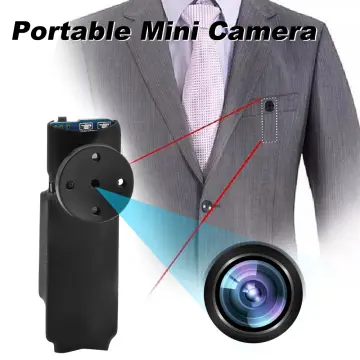 Full 1080P HD Smallest camera shirt button Pinhole Screw body Lens Mini Spy  Cam