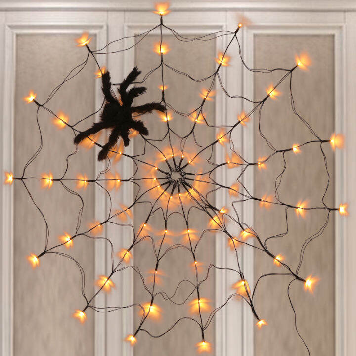 1m-spider-web-halloween-fairy-light-usb-battery-operated-garland-remote-control-for-home-room-halloween-party-decoration