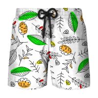 New Men Y2K Beach Shorts Pants 3D Printed Tropics Plant Surf Board Shorts Summer Casual Swimsuit homme 2023 Fashion Swim Trunks