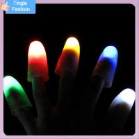 TINGLE 1 Pc เรืองแสง ของเล่นเรืองแสง LED ไฟนิ้วมือ ไฟเหนี่ยวนำ นิ้วกระพริบ Light Up Thumbs