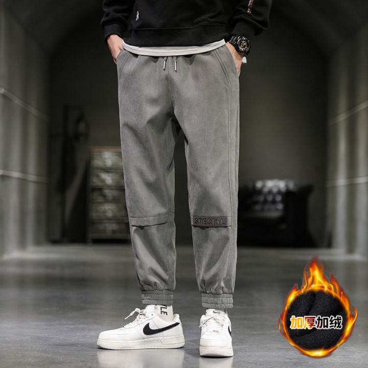 Spring And Autumn Streetwear Cargo Pants Men's Joggers Casual Pants Korean  Fashion Sports Trousers Loose Harem Pants