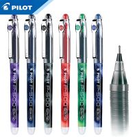 ปากกาทำจากน้ำปากกาหมึกเจล Pilot 6ชิ้นอุปกรณ์เปลี่ยนของรีฟิลความจุเยอะโรงเรียนศิลปะเครื่องเขียนนักเรียน