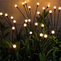 Solar LED Light Outdoor Garden Decoration Landscape Lights Firework Firefly Garden Lights Lawn Garden Decor New Year Xmas Decor