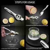 [Hot Sale] SteelJuicer LemonSqueezer เครื่องมือกดมือสำหรับ FruitHomeTool อุปกรณ์เสริม S0u6