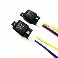 [2023]/Originalx- Automotive relay universal DC relay 12V 4-pin modified relay socket and plug-in head