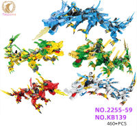 Hot Sale Minifigures Building Blocks Three-change Dragon Knight Small Particles Building Bricks For Kids Gifts