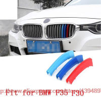 Angelguoguo 3D กระจังหน้ารถกีฬาลาย ABS รูปลอกสติ๊กเกอร์สำหรับ2013-2015 BMW 3 Series F30 F35