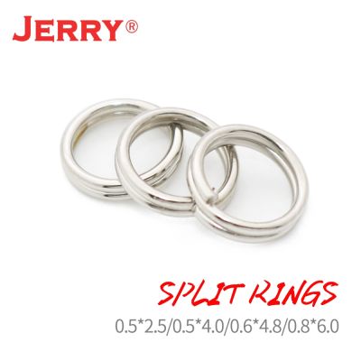 【hot】❡❍ Jerry Fishing Split Rings Hard Bait Flat 100pcs Accessories Tackle