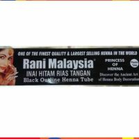 Rani Malaysia Henna Tube เฮนน่าเล็บและมือสีดำ