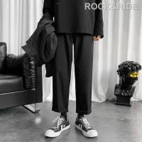 LAPPSTER Mens สีดำเกาหลีกางเกงฮาเร็ม2020ญี่ปุ่น Streetwear Joggers Harajuku Sweatpants ฮิปฮอปกางเกงขายาวลำลองขนาดใหญ่พิเศษเกาหลีกางเกงสำหรับ MenROCK &amp; RIDE สปอตสินค้า สินค้าสปอต สินค้าสปอต A ของขวัญ ของขวัญ ของขวัญ gift gift gift gift