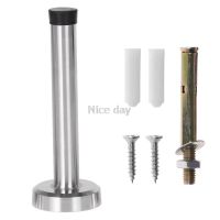 Door Stop Stopper Bumper Wall Mounted Protector Sound Dampening Stainless Steel F16 20 Dropship Door Hardware Locks