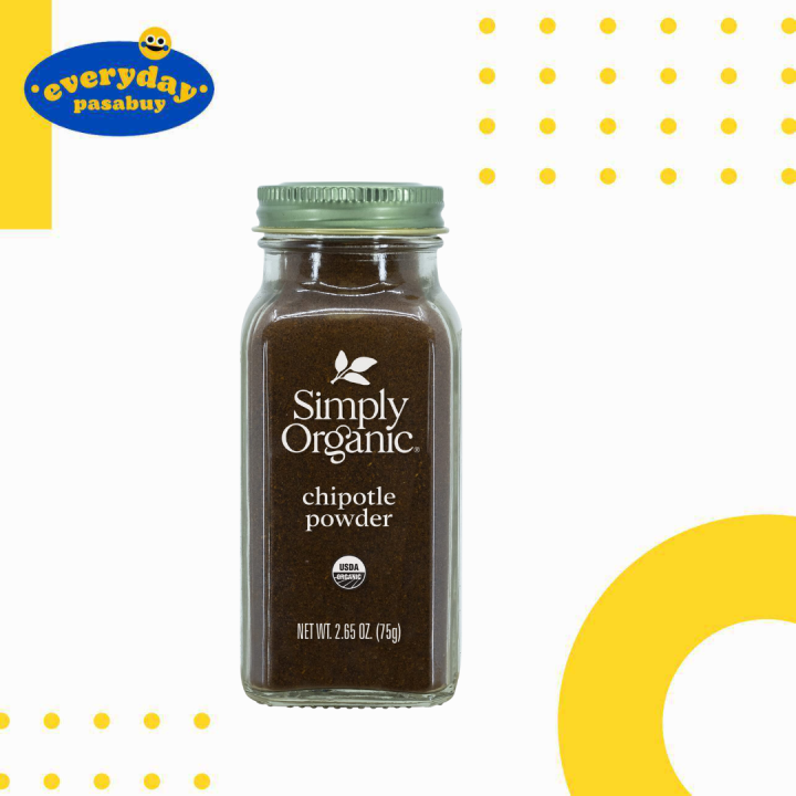 Simply Organic Chipotle Powder 2.65oz Lazada PH
