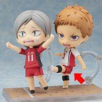 Nendoroid 806+807 Lev Haiba + Morisuke Yaku พร้อมของแถม (ท่าเตะของ Yaku) / เนนโดรอยด์ Haikyuu โมเดล ด๋อย ฟิกเกอร์แท้