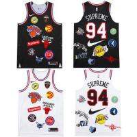 Male Supre‘’me Collaborate Basketball Black Jersey