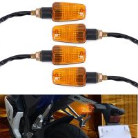 ✁▥❒ 2/4 Pcs Universal Turn Signal Lights Indicator Lens 60 x 40 mm For Kawasaki Yamaha Honda Motorcycle 6V Amber Tail Light Blinker