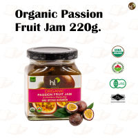 แยมเสาวรส ออร์แกนิค Organic Passion Fruit Jam 220g.