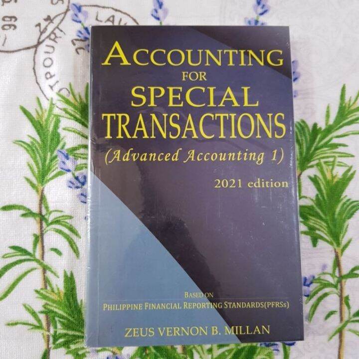 Accounting For Special Transactions 2021 2022 By Millan Books Children ...