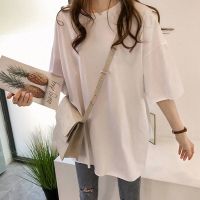 Triple A? oversized shirt Women T-shirt Short-sleeved T-shirt wild bottoming shirt 2021 new candy color half sleeve top V729