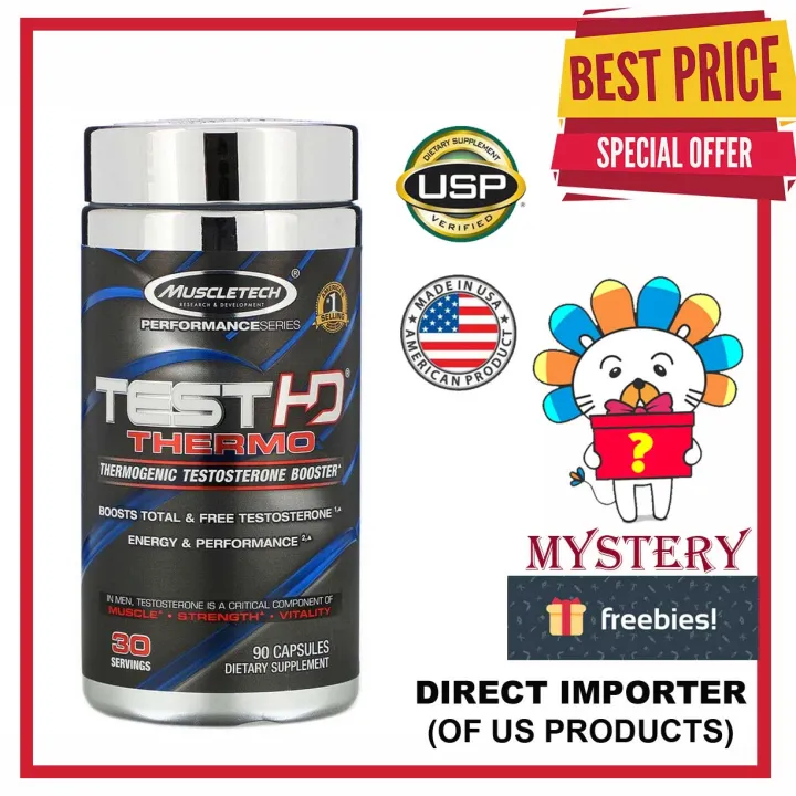 Muscletech, Performance Series, Test HD Thermo, Thermogenic