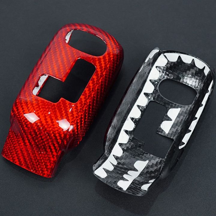 car-gear-shift-knob-cover-for-f54-f55-f56-f57-f60-2020-2023-countryman-real-carbon-fiber-sticker