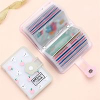 Fruit printed Card Holder 24 Card Slots Name Card Book Cartoon Animals Photocard Holder Binder Photocards Business Card Bags