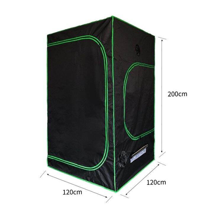 พร้อมส่ง-เต็นท์ปลูกต้นไม้-grow-tent-120x120x200-cm-เนื้อผ้าอย่างดี