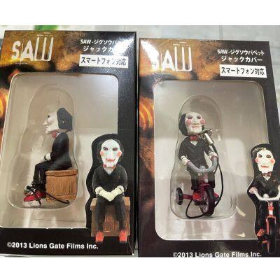 ภาพยนตร์สยองขวัญ Saw Billy Figure จี้ตุ๊กตาของเล่นตุ๊กตา Halloween Christmas Gift