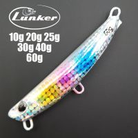 【cw】 Lunker jigs 10g 20g 25g 30g 40g 60g inshore jigging lures baits mackerel saltwater glow shining ！