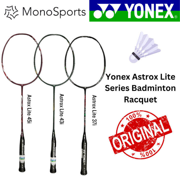 Yonex Astrox Lite 37i / 43i /45i | Voltric 35i / 40i / 47i Badminton ...